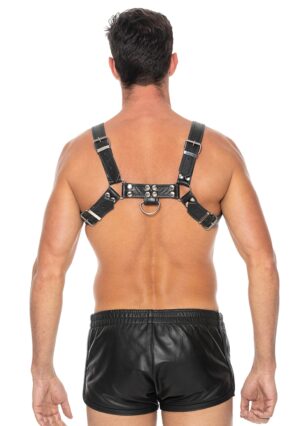 Chest Bulldog Harness - L/XL - Black - - Afbeelding 5