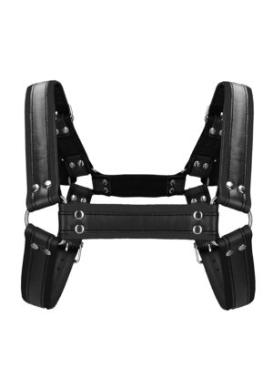 Buckle Bulldog Harness - L/XL - Black Black - Afbeelding 4
