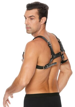 Buckle Bulldog Harness - L/XL - Black Black - Afbeelding 6