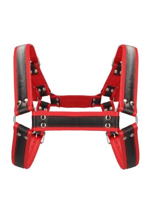 Buckle Bulldog Harness - L/XL - Red - Afbeelding 4