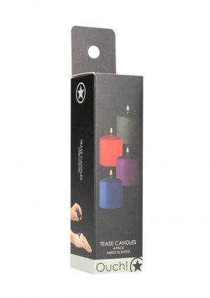 Tease Candles - Mix scent - 4 Pieces - Mix - Afbeelding 2