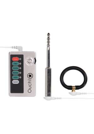 E-stim Urethral Sounding Set - Small - Silver - Afbeelding 1