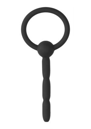 Urethral Sounding - Silicone Plug - Black - Afbeelding 1