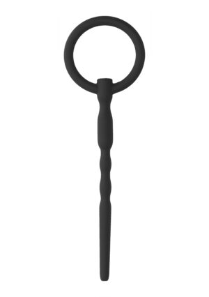 Urethral Sounding - Silicone Plug Black - Afbeelding 1
