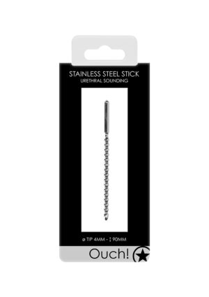 Urethral Sounding - Metal Stick - Silver - Afbeelding 2
