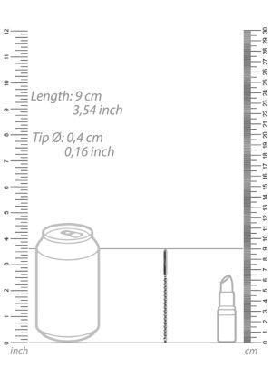 Urethral Sounding - Metal Stick - Silver - Afbeelding 3