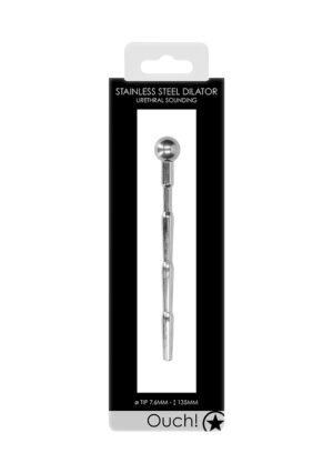 Urethral Sounding - Metal Dilator Silver - Afbeelding 2