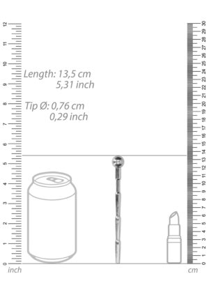 Urethral Sounding - Metal Dilator Silver - Afbeelding 3