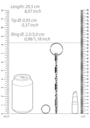 Urethral Sounding - Metal Dilator - Silver - Afbeelding 3