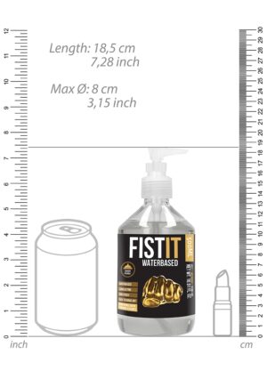 Fist It - Waterbased - 500 ml - Pump - Afbeelding 2