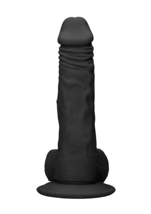 Dong with testicles 8'' - Black - Afbeelding 5