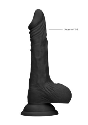 Dong with testicles 9'' - Black - Afbeelding 3