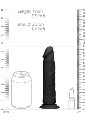 Dong without testicles 7'' - Black - Afbeelding 9