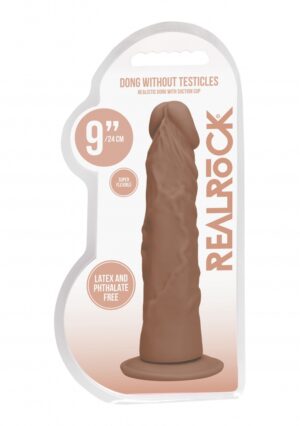 Dong without testicles 9'' - Tan - Afbeelding 2