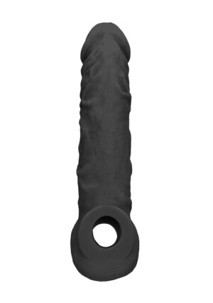 Penis Sleeve 8" - Black - Afbeelding 4