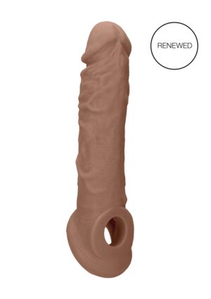 Penis Sleeve 8" - Tan - Afbeelding 1