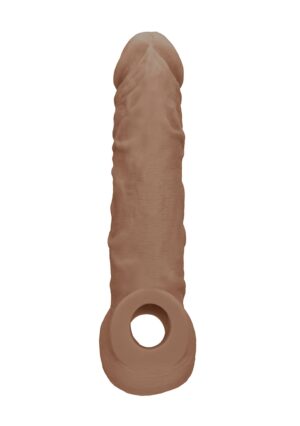 Penis Sleeve 8" - Tan - Afbeelding 3