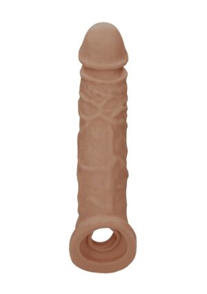 Penis Sleeve 8" - Tan - Afbeelding 5
