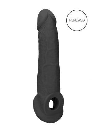 Penis Sleeve 9" - Black - Afbeelding 1