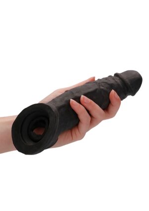 Penis Sleeve 9" - Black - Afbeelding 10