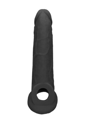 Penis Sleeve 9" - Black - Afbeelding 4