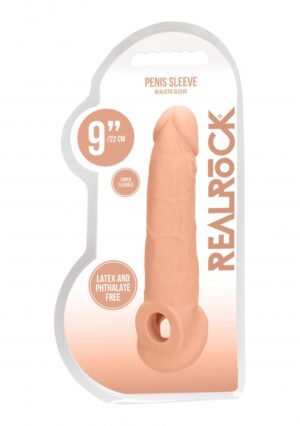 Penis Sleeve 9" - Flesh - Afbeelding 2