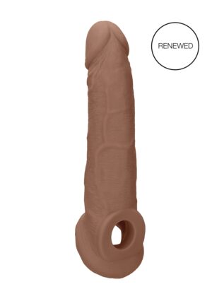 Penis Sleeve 9" - Tan - Afbeelding 1