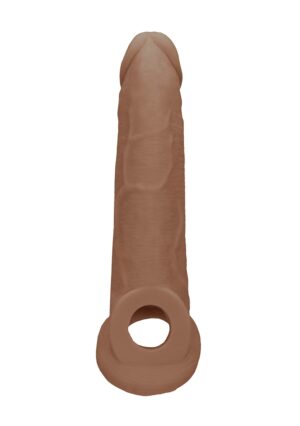 Penis Sleeve 9" - Tan - Afbeelding 11