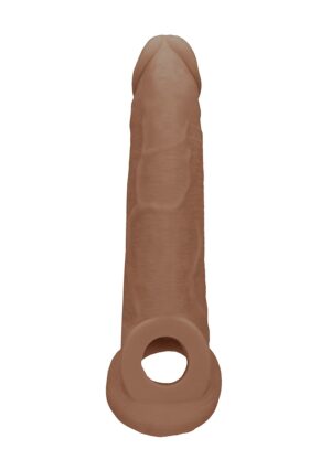 Penis Sleeve 9" - Tan - Afbeelding 4