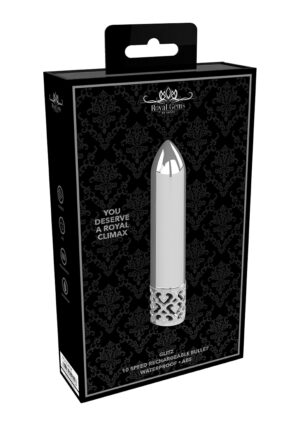 Glitz - Rechargeable ABS Bullet - Silver - Afbeelding 2