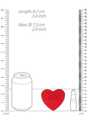 Heart Soap - Love Heart - Rose Scented - Afbeelding 4