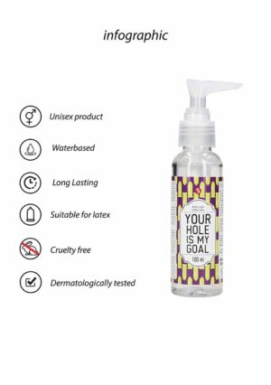 Anal Lube - Your Hole Is My Goal - 100 ml - Afbeelding 5
