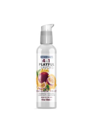 Playful 4 In 1 Glijmiddel Met Wild Passion Fruit-Smaak - 118ml - Afbeelding 1
