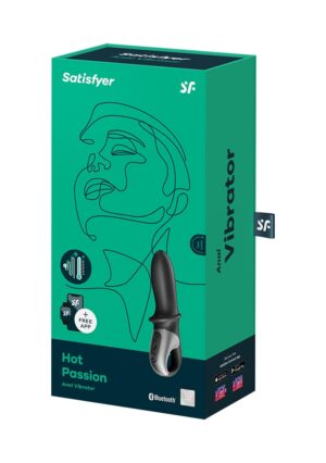 Hot Passion Warming Anal Vibrator - Black - Afbeelding 2