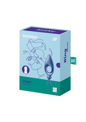 Sniper - Vibrerende Cockring - blue - blue - - Afbeelding 2