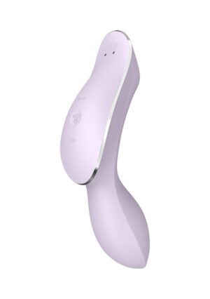 Curvy Trinity 2 - Inbrengbare Air Pulse Vibrator - violet - - Afbeelding 2