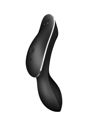 Curvy Trinity 2 - Inbrengbare Air Pulse Vibrator - black - Afbeelding 2