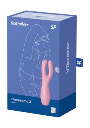 Threesome 3 Lay-on Vibrator - Pink - Afbeelding 2