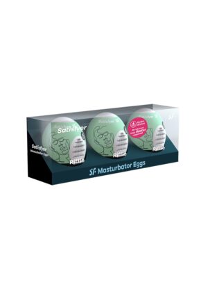 Masturbator Egg Set - Riffle - 3 pcs - Afbeelding 2
