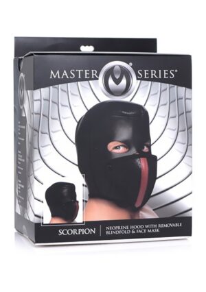 Scorpion Hood With Removable Blindfold and Face Mask - Afbeelding 2