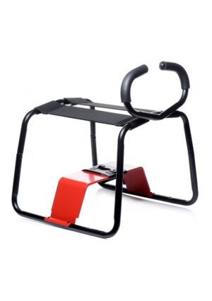 Bangin Bench EZ-Ride Sex Stool + Handles - Black