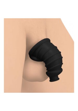 Dark Chamber Silicone Chastity Cage - Afbeelding 3