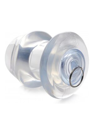 Ass Bung Clear Hollow Anal Dilator with Plug - Large - Afbeelding 4