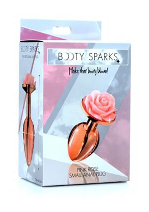 Pink Rose Gold Small Anal Plug - Afbeelding 2