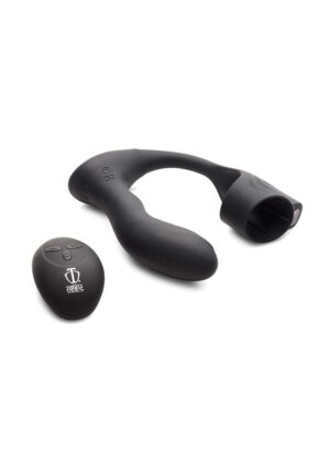 TM 7X Silicone Prostate Plug w/ Cock Ring and Remote - Afbeelding 2