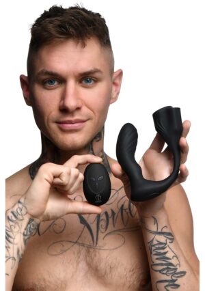 TM 7X Silicone Prostate Plug w/ Cock Ring and Remote - Afbeelding 4