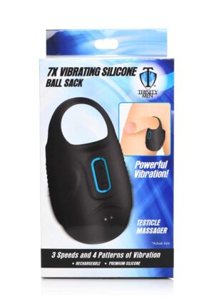 TM Vibrating Silicone Testicle Massager - Afbeelding 2
