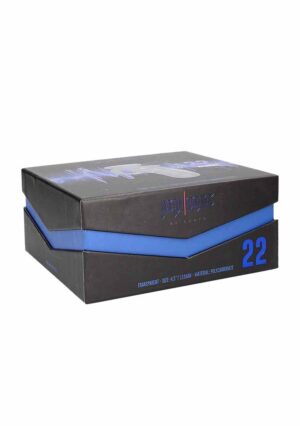 Model 22 - Chastity - 4.5" - Cock Cage with Electro - Black - Afbeelding 2