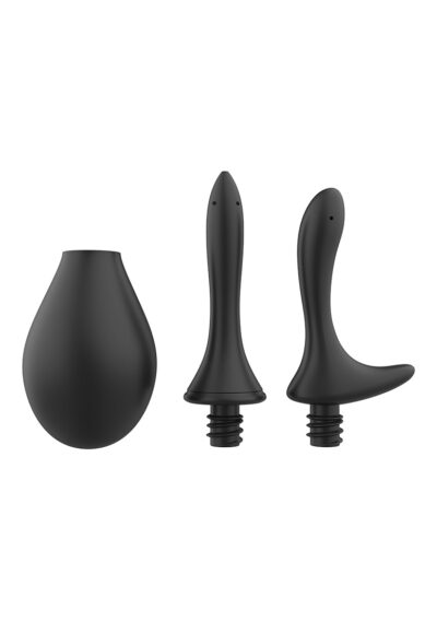 Anal Douche set 260ml with 2 Silicone Tips - Afbeelding 1