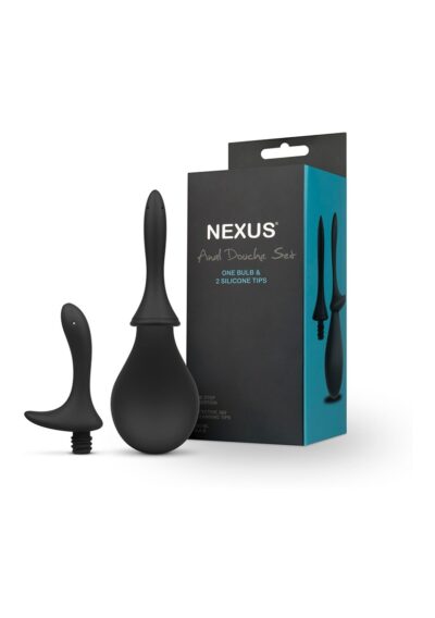 Anal Douche set 260ml with 2 Silicone Tips - Afbeelding 2